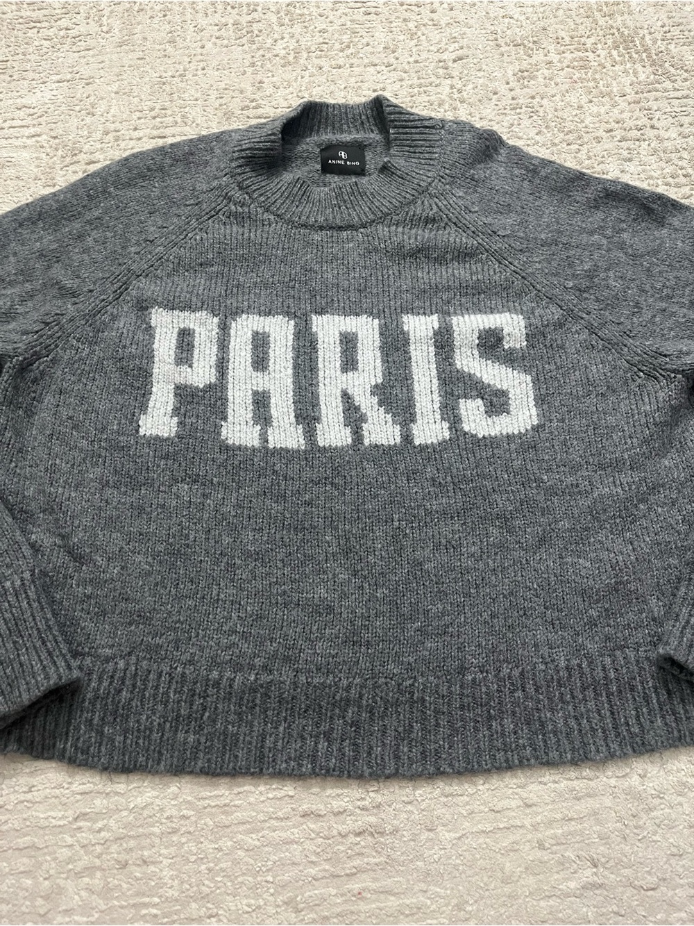 Annie Bing “Paris” Kendrick Sweater- Wool Cashmere Blend - Picture 2 of 8